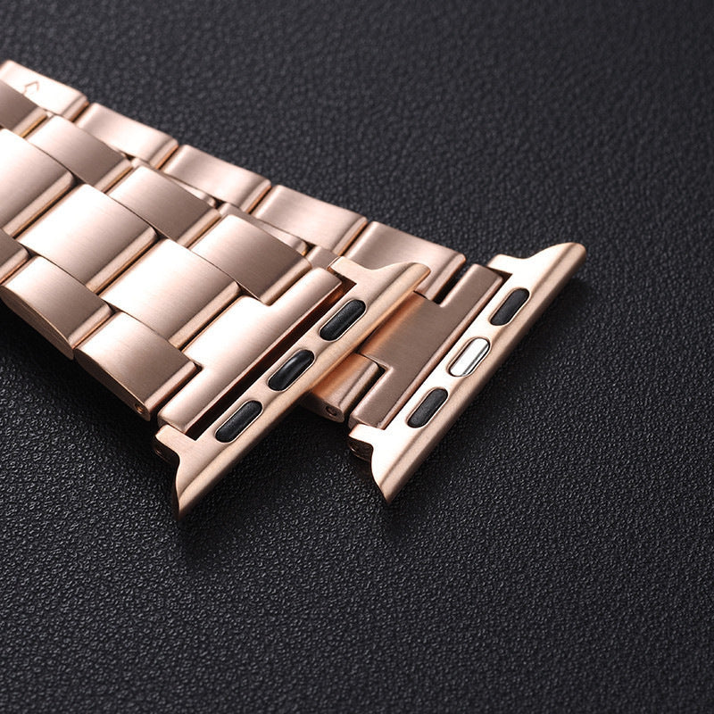 Bracelet acier à maillons pour Apple Watch — Maison Bracelet