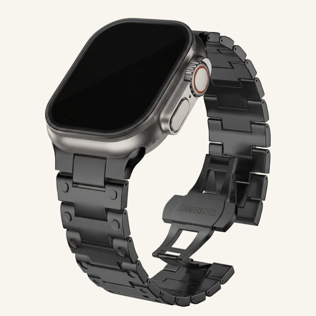 Bracelet acier massif business pour Apple Watch — Maison Bracelet