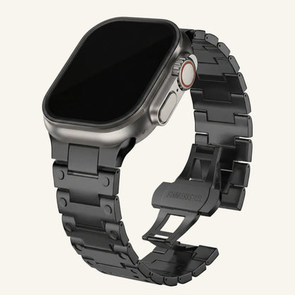 Bracelet acier massif business pour Apple Watch — Maison Bracelet