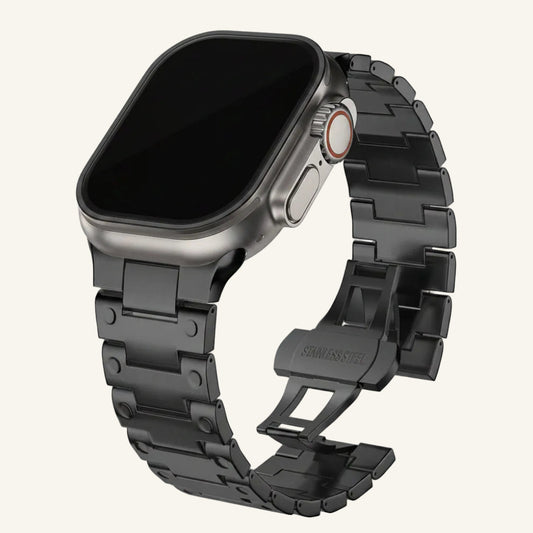 Bracelet acier massif business pour Apple Watch — Maison Bracelet