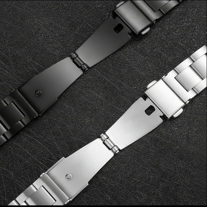 Bracelet Apple Watch acier Le Maillon Prestige — vue détaillée