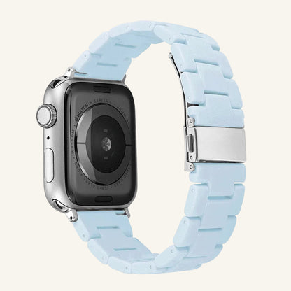 Bracelet Apple Watch candy bleu