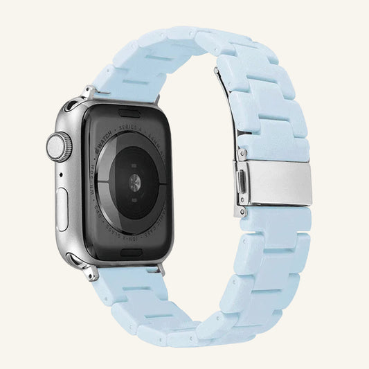 Bracelet Apple Watch candy bleu
