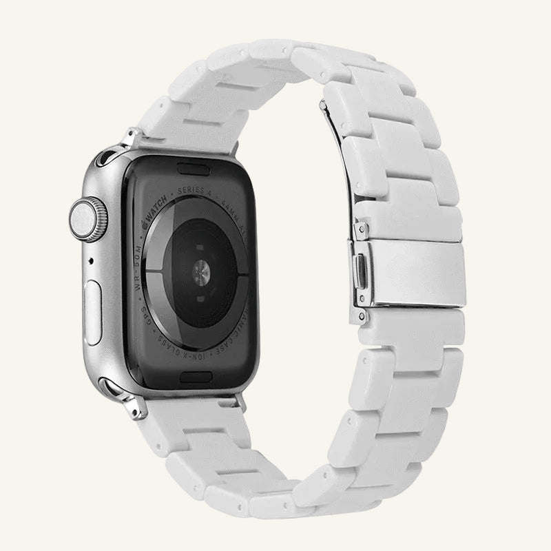 Bracelet Apple Watch candy porté au poignet