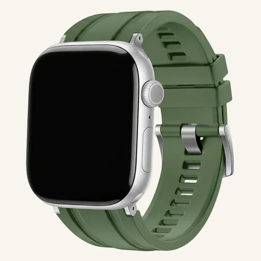 Bracelet Apple Watch FKM fluoré brun Jupiter