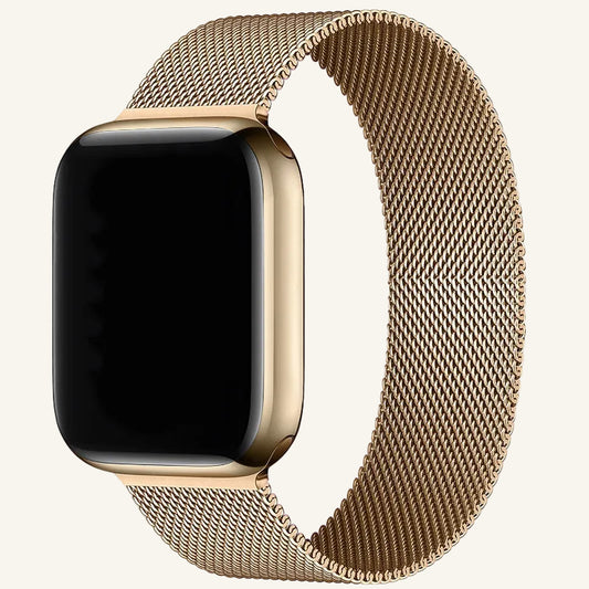 Bracelet Apple Watch maille milanaise ultraléger 20 g