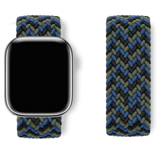 Bracelet Apple Watch nylon élastique motif camouflage