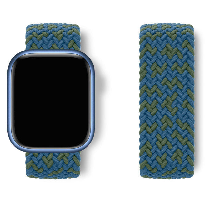 Bracelet Apple Watch nylon élastique à motifs sans fermoir — La Mosaïque