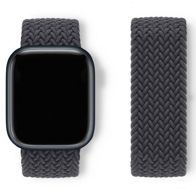 Bracelet Apple Watch nylon élastique sans fermoir compatible Series SE et Ultra