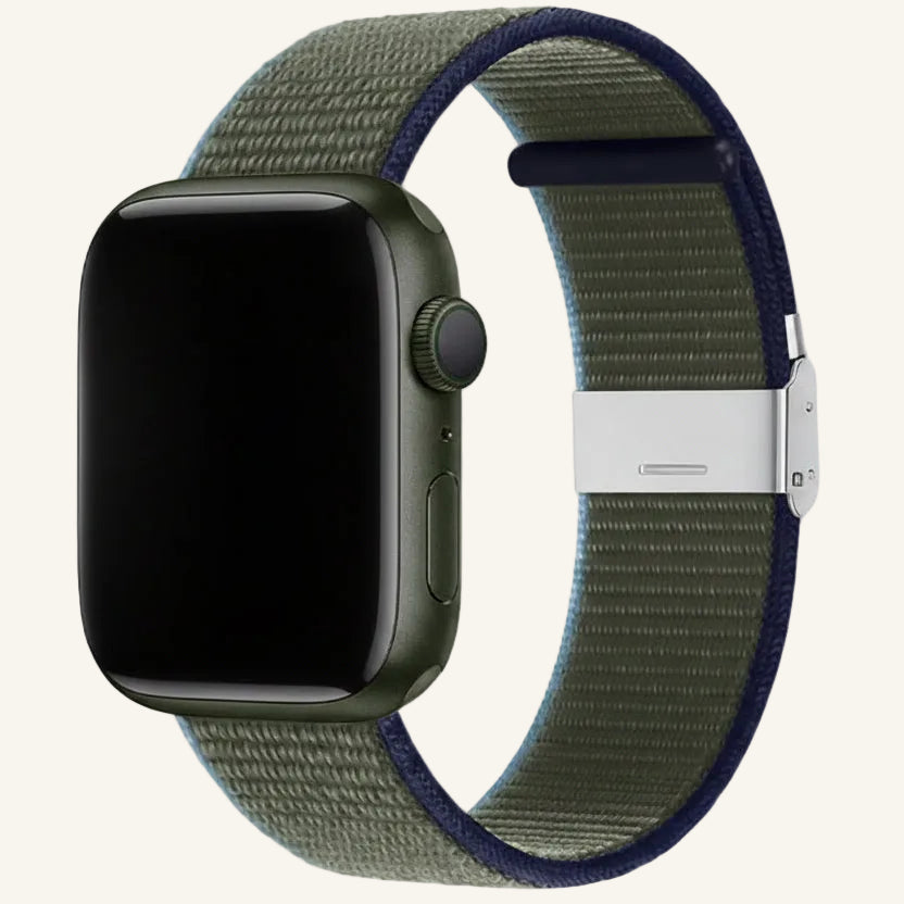 Bracelet Apple Watch nylon sport rouge fraise