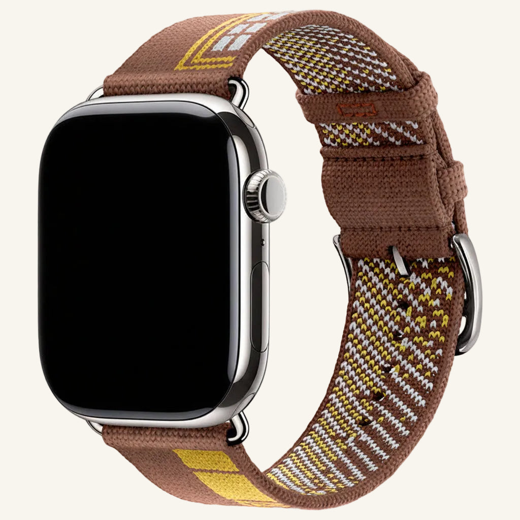 Bracelet Apple Watch nylon tressé classique gamme de coloris
