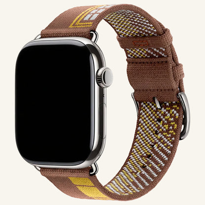 Bracelet Apple Watch nylon tressé classique gamme de coloris