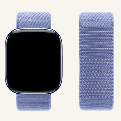 Bracelet Apple Watch nylon velcro arc-en-ciel