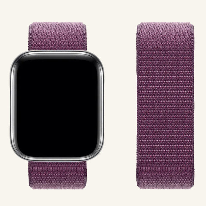 Fermeture velcro du bracelet Apple Watch nylon