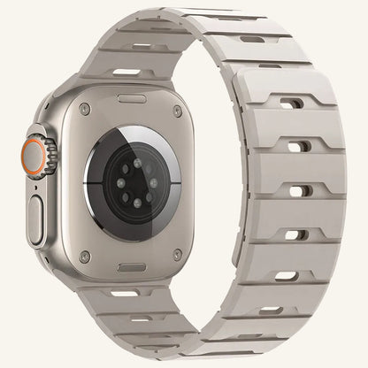 Bracelet Apple Watch silicone magnétique design double-face