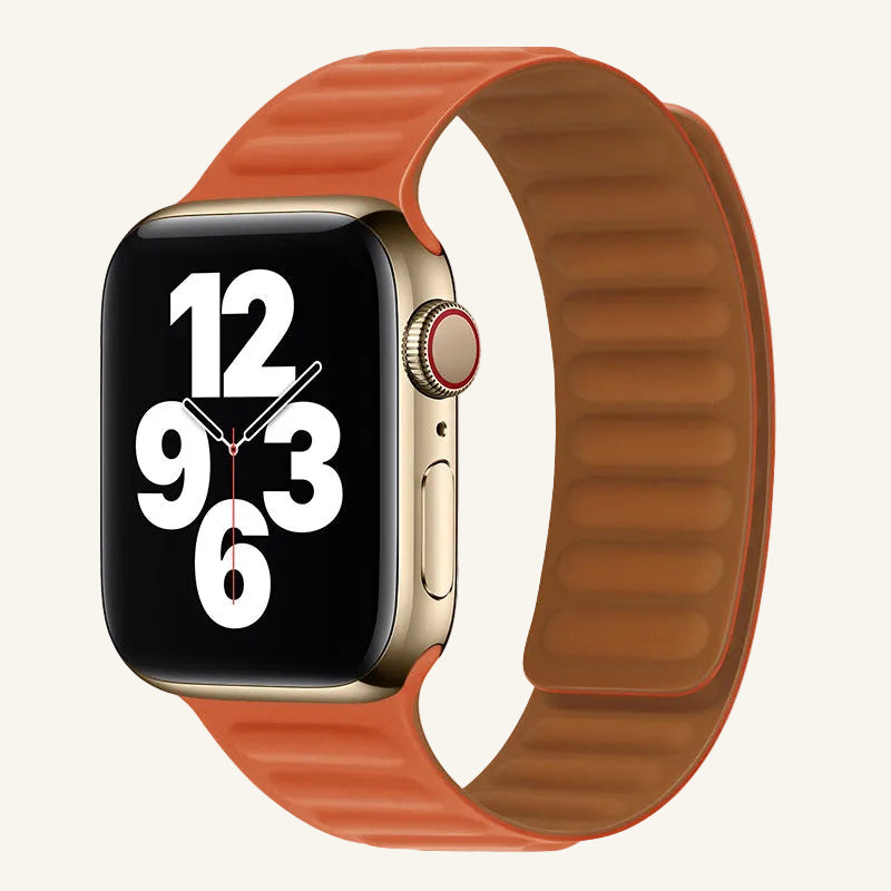 Bracelet Apple Watch silicone magnétique gamme de couleurs