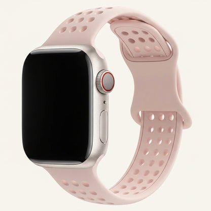 Bracelet Apple Watch silicone respirant gamme de couleurs