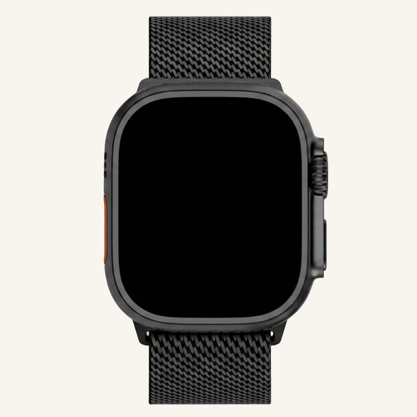 Bracelet Apple Watch titane compatible Ultra et grands boîtiers