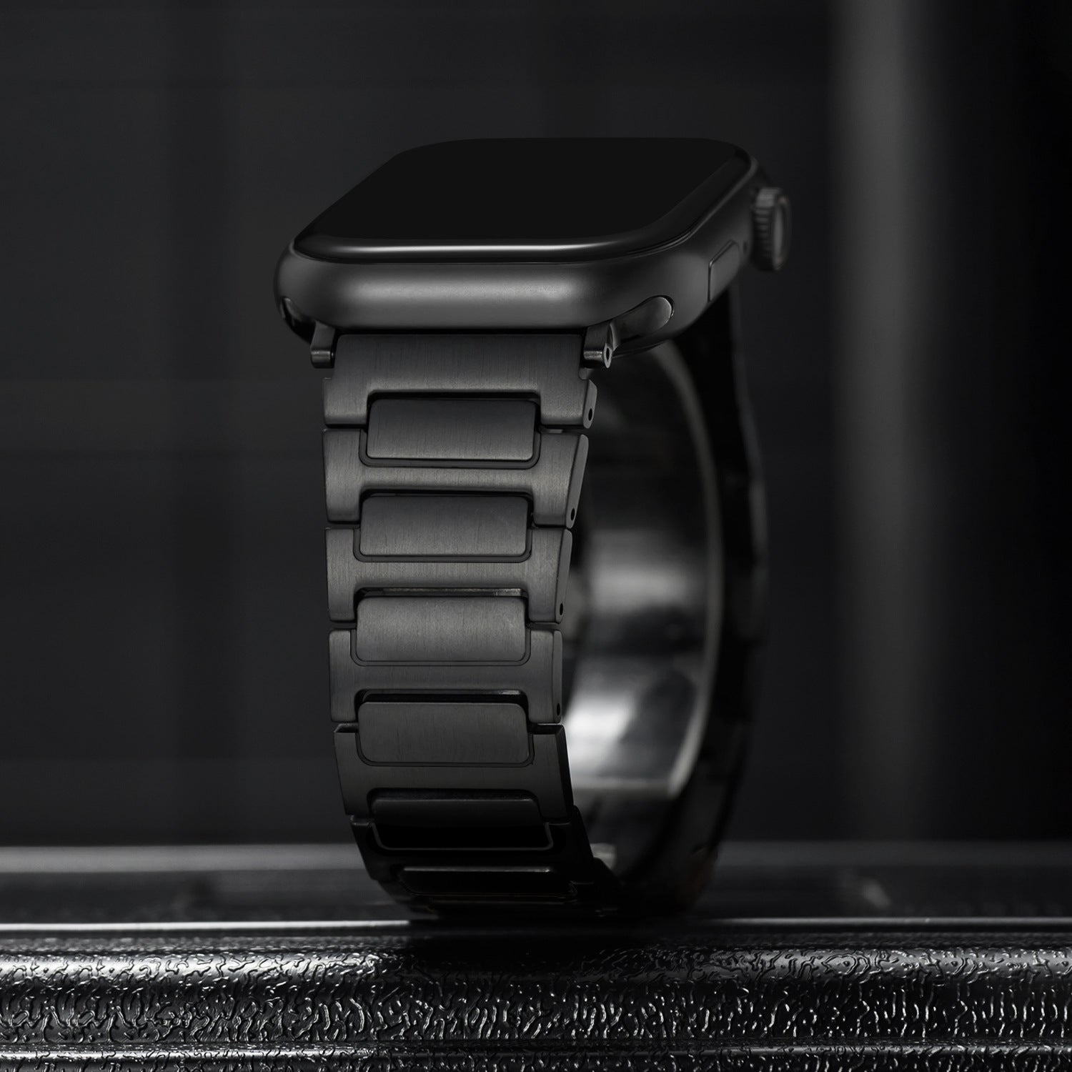 Bracelet Apple Watch titane à maillons i-beam — Le Titane Forgé