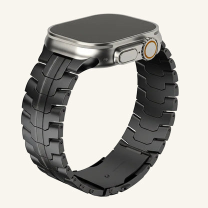 Bracelet Apple Watch titane à maillons léger — Le Colosse