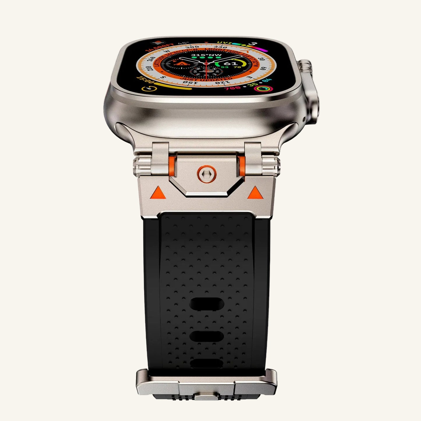 Bracelet Apple Watch TPU sport porté au poignet
