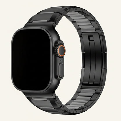 Bracelet sport acier et caoutchouc pour Apple Watch — Maison Bracelet