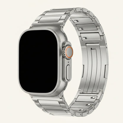 Bracelet titane à maillons pour Apple Watch — Maison Bracelet