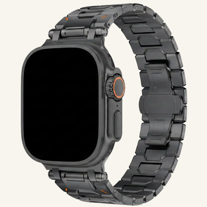 Bracelet titane à maillons DLC pour Apple Watch — Maison Bracelet