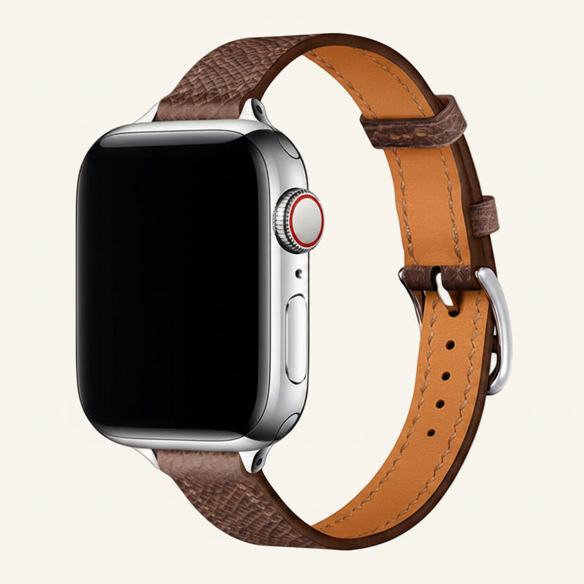 Coloris du bracelet Apple Watch cuir double tour La Bohème