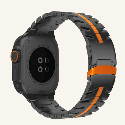Fermoir déployant du bracelet Apple Watch à maillons Le Colosse